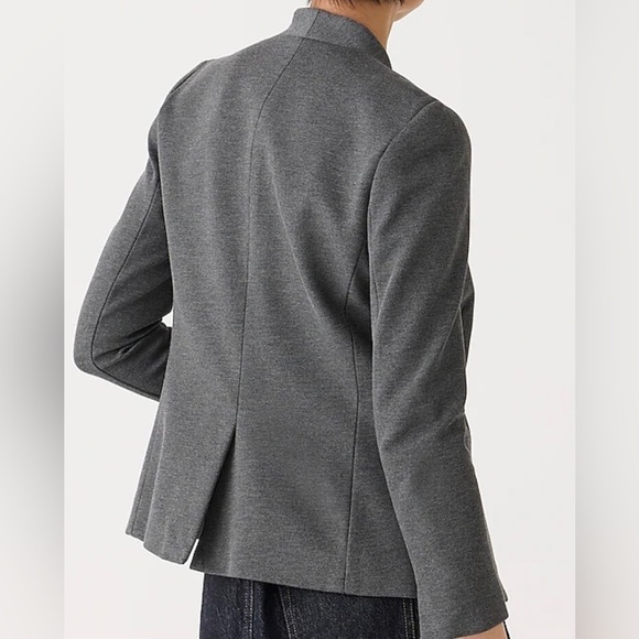 Going Out Blazer in Stretch Twill - Heather Dove size 4 - Picture 4 of 14